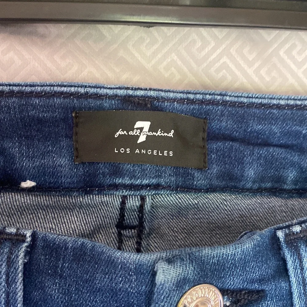 7 For All Mankind Aubrey Skinny Jeans Size 24 - Picture 7 of 16